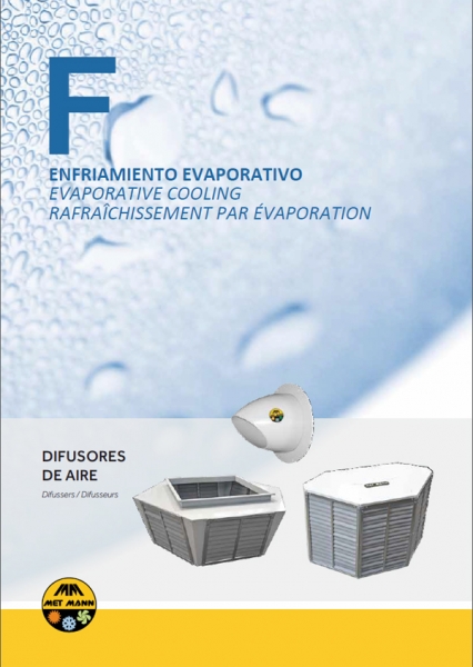 Difusores de aire para enfriadores evaporativos - DCH y CI