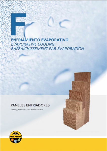 Paneles enfriadores evaporativos y mantas filtrantes - PAD MANN - COMPLEK - PG-4
