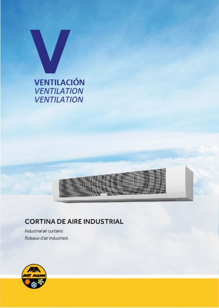 Industrial air curtain - VIS 2000