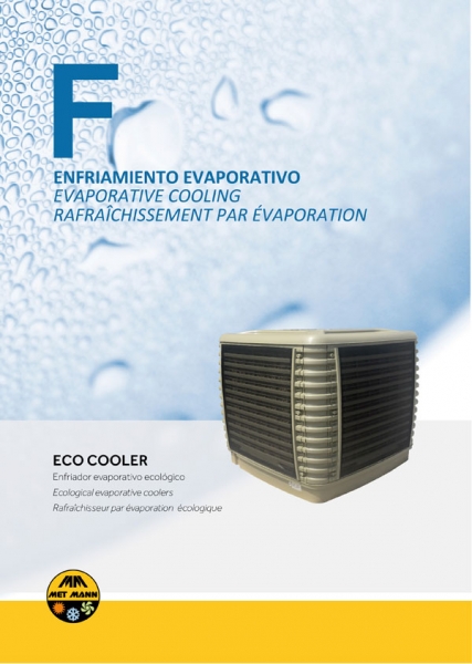 Climatiseurs industriels  vaporation axiale de 10 080  19 080 m3/h - ECO COOLER