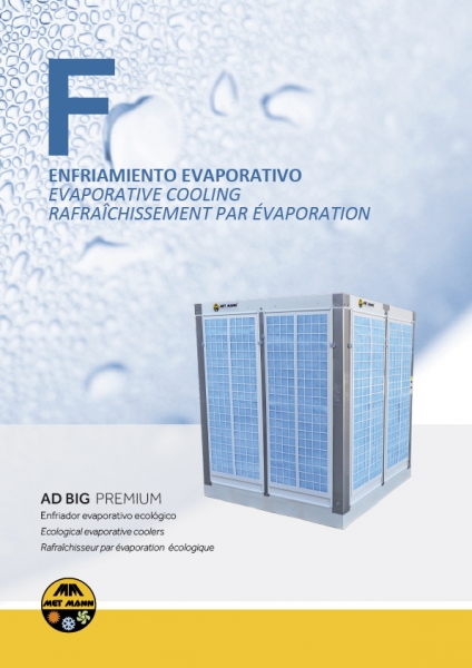 Climatizadores evaporativos industriales 18.000 - 37.000 m3/h - AD BIG PREMIUM