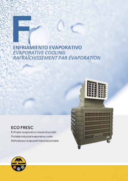 Portable evaporative cooler 10,080 m3/h - ECO FRESC