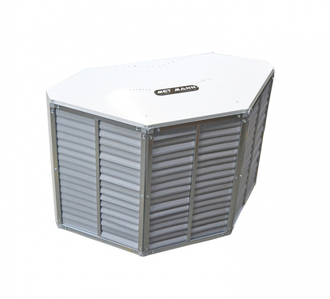 3 Step Diffuser Air diffuser with 3 outlets from 16,000 to 38,000 m3/h - DCH-3/40
