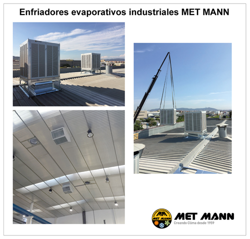 CLIMATIZACION INDUSTRIAL EVAPORATIVA