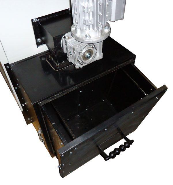 cajon de extraccion de cenizas de gran capacidad