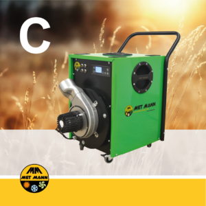 KILL MANN - Calefactor eléctrico para el control de plagas y procesos de secado