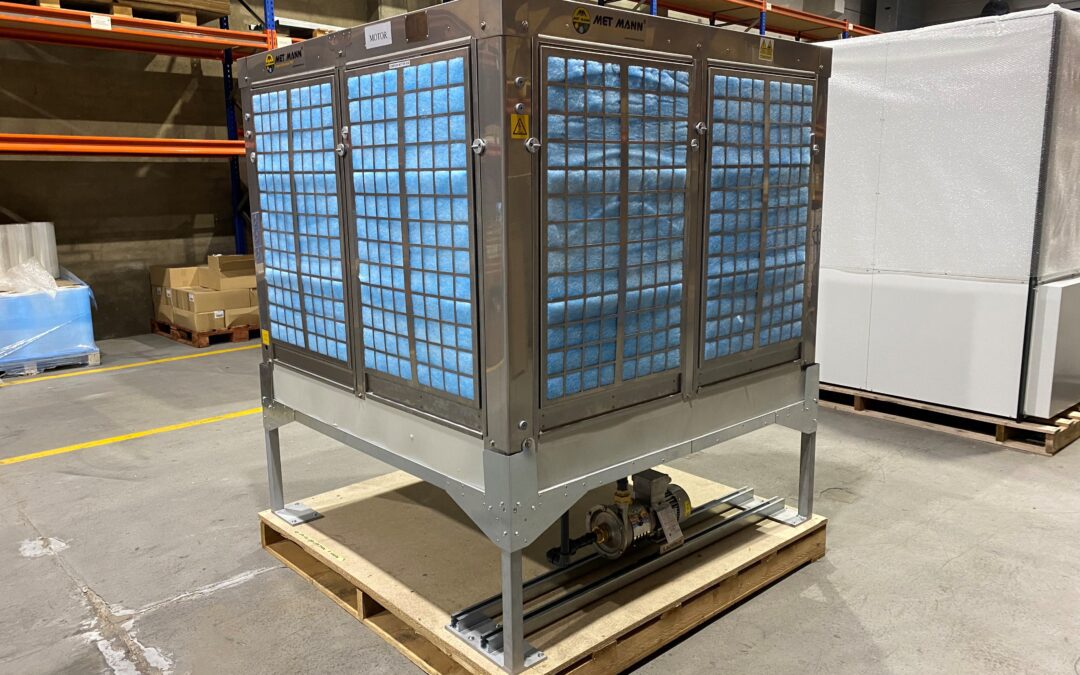 MET MANN fabrica equipos de climatización evaporativa bajo la normativa ATEX para su uso en Nigeria