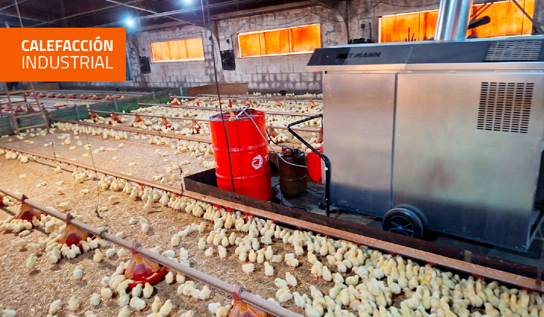 Heating in Poultry Farms with MET MANN Hot Air Generators