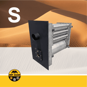 HC - Intercambiadores de calor diseñados para elevar la temperatura del aire en procesos industriales