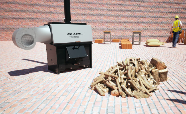 CALEFACCIÓN INDUSTRIAL DE BIOMASA