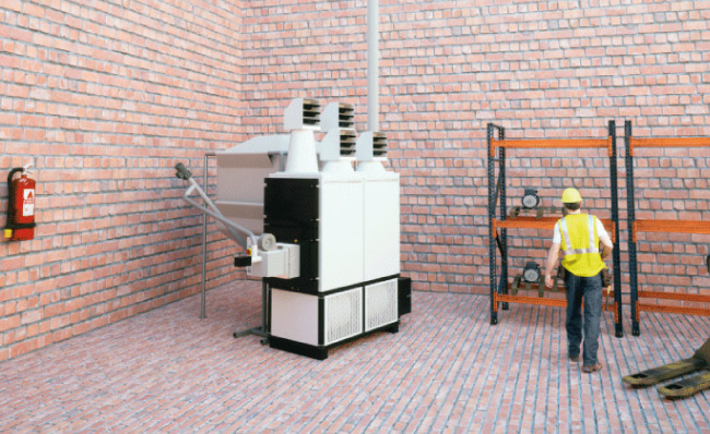 CALEFACCIÓN INDUSTRIAL DE BIOMASA