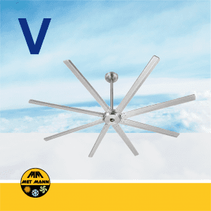 MG 3000 BRUSHLESS – 3 m Deckenventilator zur Belüftung im Sommer und zur Wärmerückgewinnung im Winter
