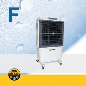 AXIAL COOLER AC-08 - Condizionatore evaporativo portatile silenzioso con ventilatore assiale per locali fino a 80 m2
