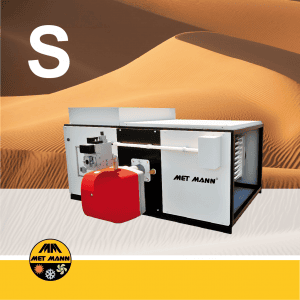 CP - Generador de aire caliente para cabinas presurizadas. Capacidad de calefacción de 77 a 290 kW con caudales y presiones a medida.